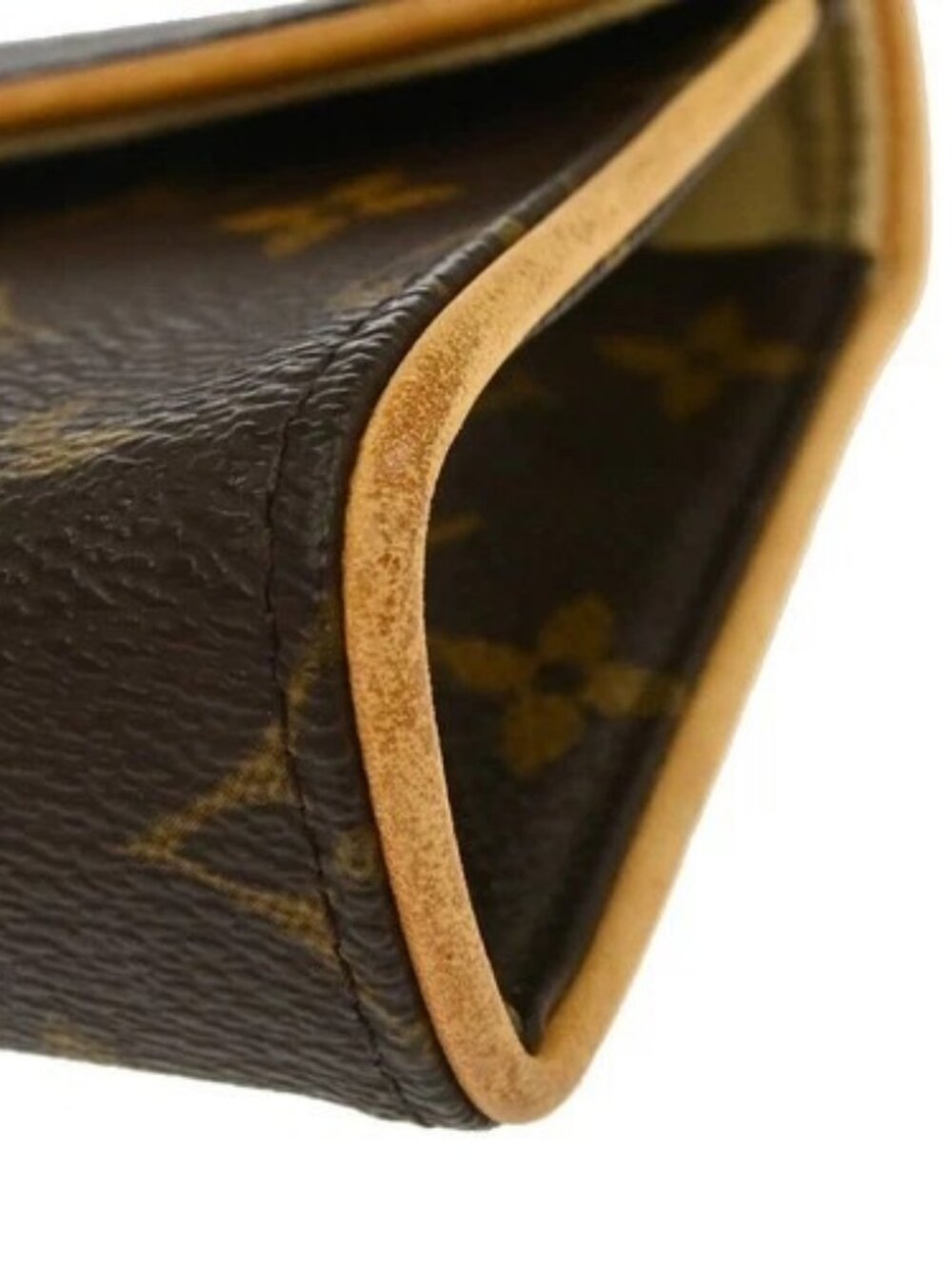 Best05 LOUIS VUITTON POCHETTE FLORENTINE BUM BAG M51855 FL0035 NQ03919 - Picture 4 of 14
